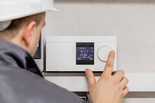 Smart thermostat installation for better temperature control and energy savings